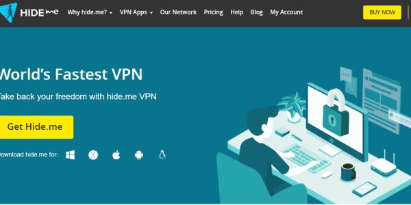 HideMe Best Free VPNs 600x300