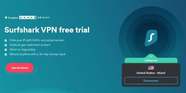 SurfShark Free Trial