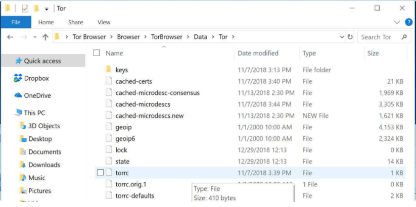 tor browser edit torrc hydra