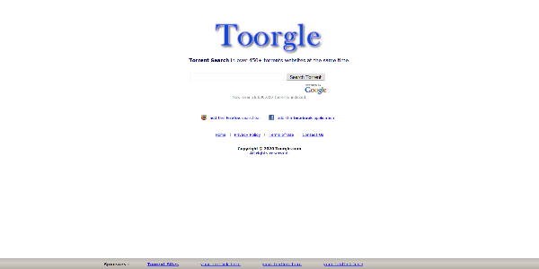 Toogle Torrent Search Engine