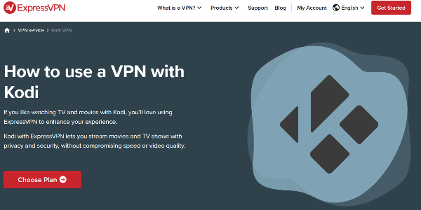 Best VPN for Kodi ExpressVPN
