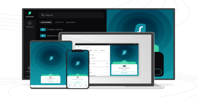 SurfShark for Amazon Prime Streaming