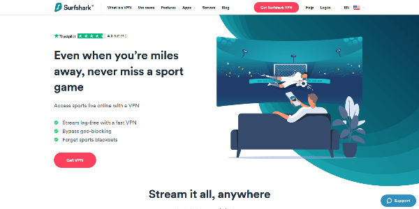 Surfshark ESPN-min