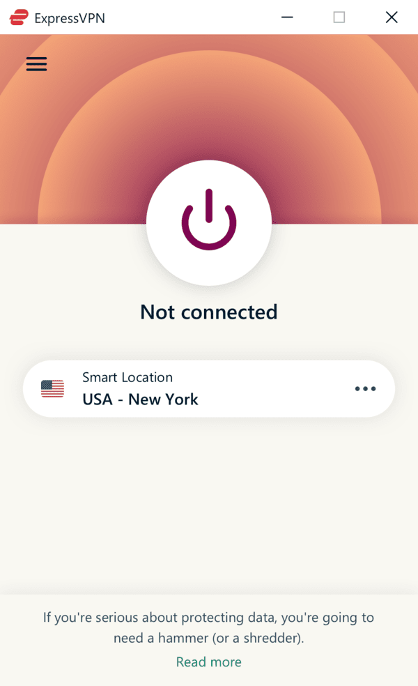 Web app interface